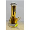 Image 1 : 14" GOLD METALLIC INFINITY BONG WITH ICE CATCHER