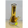 Image 1 : 14" GOLD METALLIC INFINITY BONG WITH ICE CATCHER