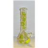 Image 1 : NEW 12" GREEN BEAKER BONG WITH HONEYCOMB DESIGN