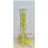 Image 1 : NEW 12" GREEN BEAKER BONG WITH HONEYCOMB DESIGN