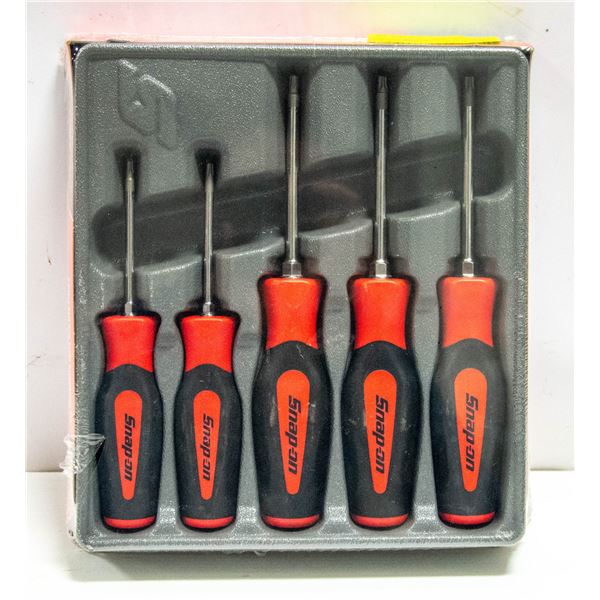 SNAP ON TORX SCREWDRIVER SET T15-30