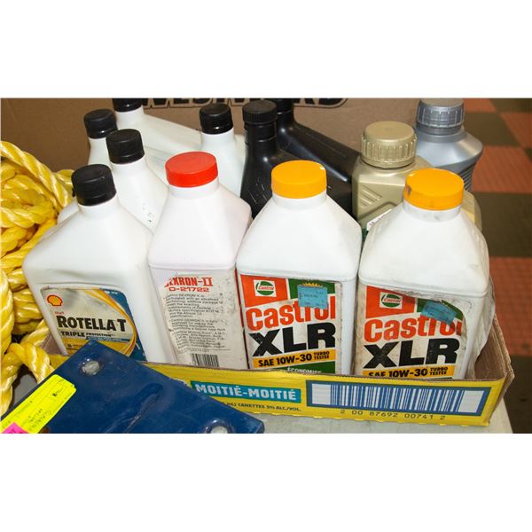 ASSORTMENT OF 10 30 ENGINE OIL assortment-of-10-30-engine-oil