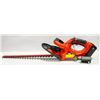 18V BLACK AND DECKER HEDGE TRIMMER & CHARGER