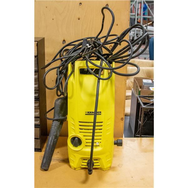 KARCHER PRESSURE WASHER - YELLOW