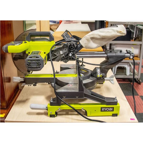 RYOBI SLIDING MITRE SAW