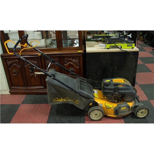 YELLOW LAWNMOWER - TESTED WORKING