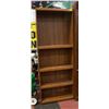 Image 1 : WOOD TONE BOOK SHELF APPROX H-72" W-12" L-28"