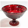 Image 1 : CRANBERRY GLASS BOWL