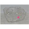 Image 1 : LARGE PINWHEEL CRYSTAL FOOTED BOWL