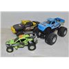 Image 1 : LOT OF 3 HOTWHEEL/TONKA/4X4 TRUCKS