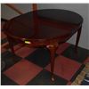 Image 1 : CHERRY COLOR DINING TABLE 54" X 42" X 30"