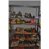 Image 1 : RACK WITH LARGE ASSORTMENT OF ASSORTED TOOLS