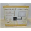 Image 1 : WESTWOOD COLLECTIONS, SWING ARM WALL LAMP BRAND