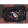 LOT OF MOLSON SWAG INCLUDES DUFFEL BAG,  CHILLER