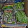 Image 1 : PALLET WITH ARTIFICIAL FLOWERS AND PLANTS