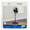 Image 1 : REPACKAGED MAINSTAYS 16 INCH STAND UP FAN, BLACK