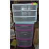 Image 1 : TWO STERILITE STORAGE AND IKEA CLOSET ORGANIZER