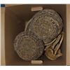 Image 1 : BOX OF WICKER BASKETS