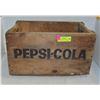 Image 1 : VINTAGE PEPSI-COLA WOODEN BOX