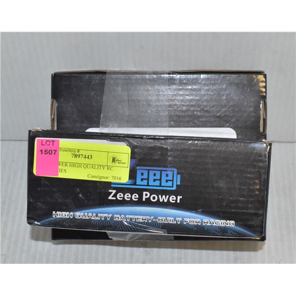 ZEE POWER HIGH QUALITY RC BATTERIES