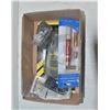 Image 1 : BOX OF ELECTRICAL ITEMS INCLUDING