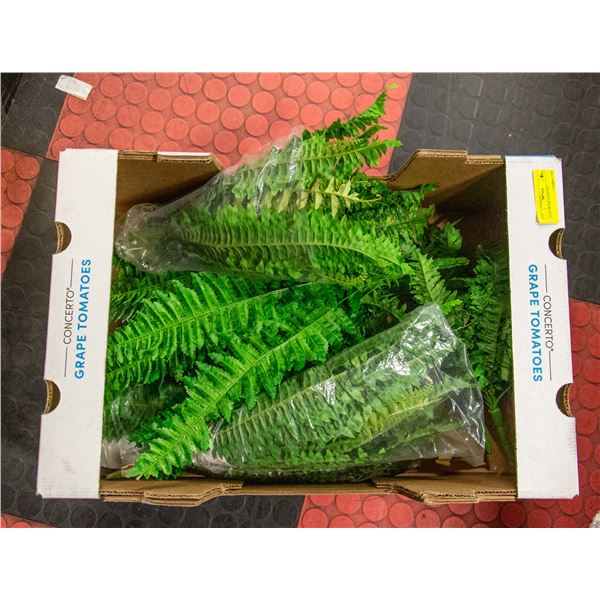 FLAT OF FAUX LEAVES