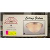 Image 1 : 2 BULB CEILING FIXTURE