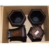 Image 1 : BOX OF WICKER BASKETS