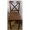 Image 1 : WOODEN BAR HEIGHT DINING CHAIR