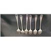 Image 2 : SET OF SIX ANTIQUE STERLING SILVER SPOONS C.1778-1795