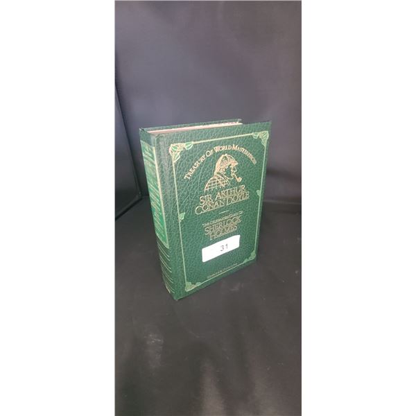 SIR ARTHUR CONAN DOYLE "CELEBRATED CASES OF SHERLOCK HOLMES" HARD COVER BOOK