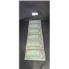 Image 1 : SIX 1967 CANADIAN CENTENNIAL $1 BANK NOTES