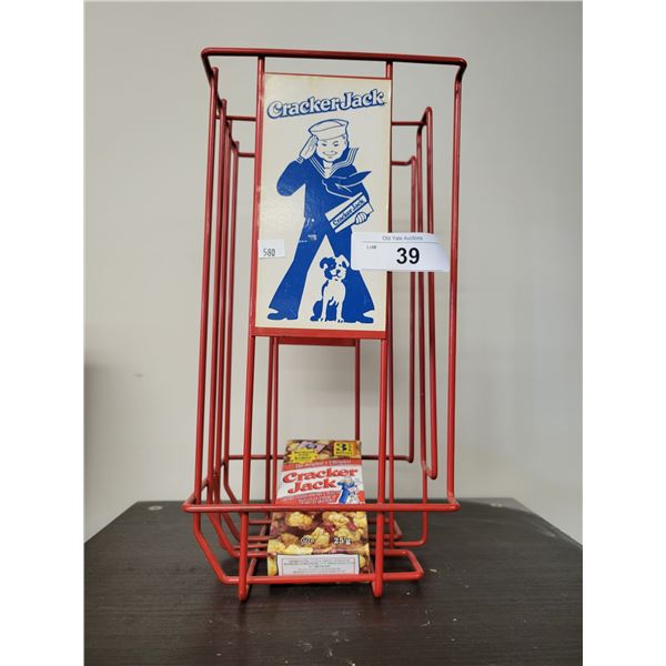 VINTAGE CRACKER JACK COUNTER TOP STORE DISPLAY