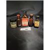 Image 1 : FIVE VINTAGE APOTHECARY & POISON BOTTLES