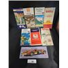 Image 1 : COLLECTION EIGHT VINTAGE GAS STATION ROAD MAPS