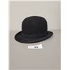 Image 1 : ORIGINAL ANTIQUE "THE WEDGE" BOWLER HAT MADE BY G. ROSE & CO. OF LONDON