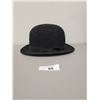 Image 2 : ORIGINAL ANTIQUE "THE WEDGE" BOWLER HAT MADE BY G. ROSE & CO. OF LONDON