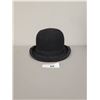 Image 3 : ORIGINAL ANTIQUE "THE WEDGE" BOWLER HAT MADE BY G. ROSE & CO. OF LONDON