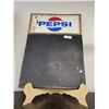 Image 1 : VINTAGE PEPSI METAL CHALKBOARD