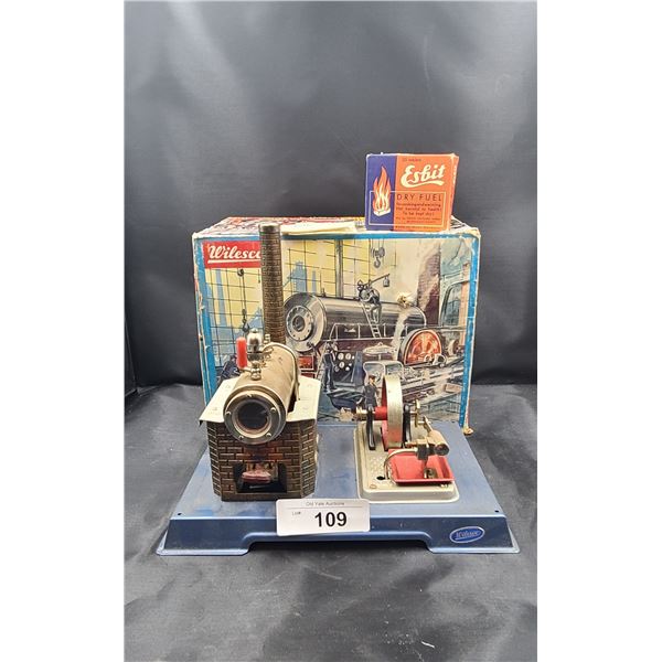 VINTAGE WILESCO STEAM ENGINE