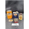 Image 1 : FIVE VINTAGE TINS & BOTTLES