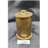 Image 1 : VINTAGE TRENCH ART LIDDED BRASS SHELL