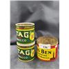 Image 1 : THREE VINTAGE TOBACCO TINS