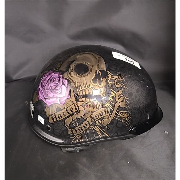 HARLEY DAVIDSON HD-JO2 MOTORCYCLE HELMET-SIZE MEDIUM