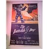 Image 1 : ORIGINAL 1957 "THE INVISIBLE BOY" FEATURING ROBBY THE ROBOT LARGE MOVIE POSTER