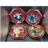 Image 1 : FOUR ELVIS PRESLEY COLLECTOR PLATES IN FRAMES