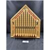 Image 1 : VINTAGE WOOD HORSE RACES GAME