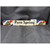 Image 1 : VINTAGE PURE SPRING TIN SIGN