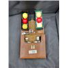 Image 1 : VINTAGE PORTABLE GENTLEMEN'S BAR SET W/LEATHER CASE & TWO SETS BILLIARD BALLS
