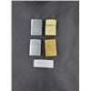 Image 1 : FOUR VINTAGE ZIPPO LIGHTERS